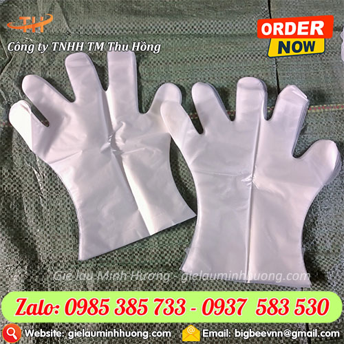 Bao tay xốp dùng 1 lần tiện lợi Bao tay xốp dùng 1 lần tiện lợi