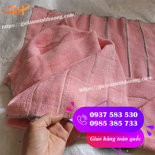 bỏ sỉ khăn lau nối nhiều màu tại TPHCM