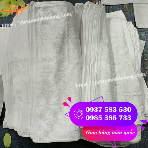 cách chọn mua khăn trắng kẻ ô lau đa năng