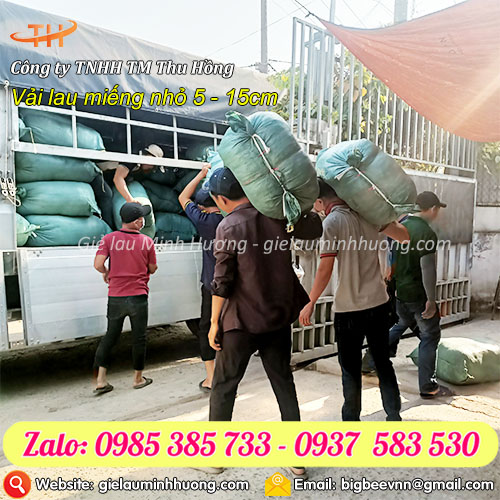 Cần bán vải lau máy miếng nhỏ giá sỉ từ 500kg Cần bán vải lau máy miếng nhỏ giá sỉ từ 500kg