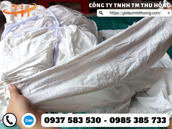 chất lượng vải lau cotton trắng trơn của Thu Hồng
