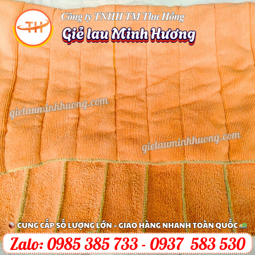 Chi tiết khăn lau công nghiệp may nối Chi tiết khăn lau công nghiệp may nối