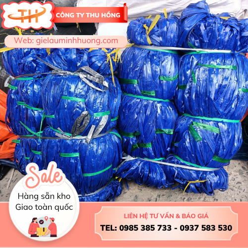 Dây bẹ xanh Cơ sở chuyên dây bẹ xanh buộc hàng giá sỉ rẻ