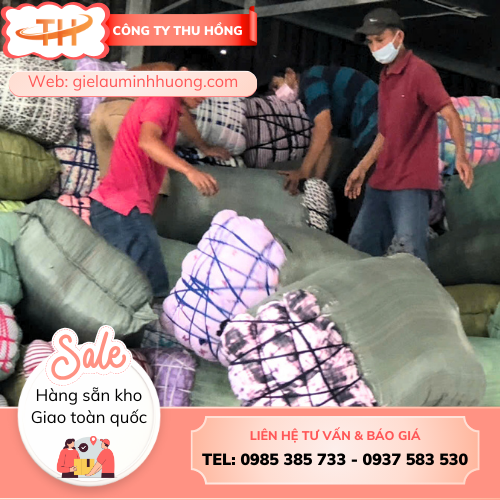 Cơ sở chuyên vải vụn giẻ lâu cân ký giá sỉ rẻ