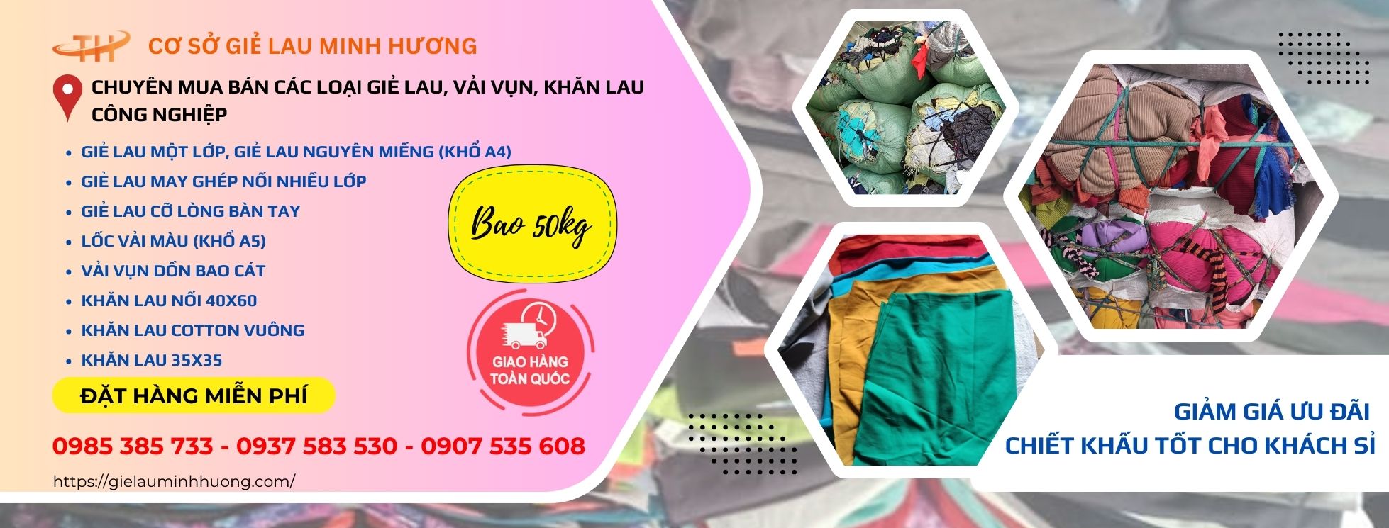 cơ sở Giẻ lau Minh Hương cơ sở Giẻ lau Minh Hương TPHCM