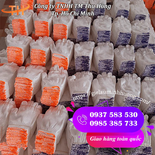 cơ sở sản xuất bao tay len poly trắng cơ sở sản xuất bao tay len poly trắng