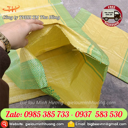 Công dụng của bao PP đựng gạo 20kg Công dụng của bao PP đựng gạo 20kg