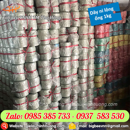 Cung cấp dây ni lông ống 1kg giá sỉ tại kho Cung cấp dây ni lông ống 1kg giá sỉ tại kho