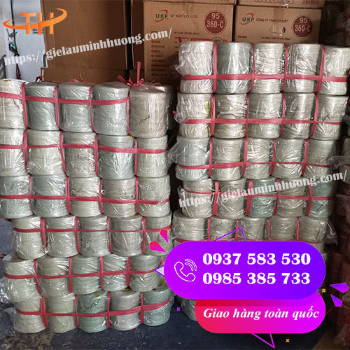 cung cấp dây nilon ống trắng 1kg