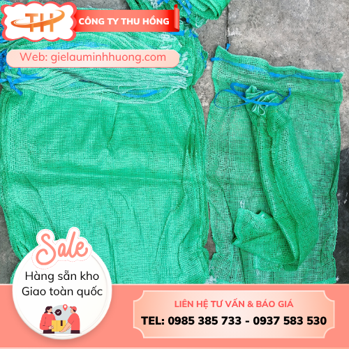 Bao tải lưới đựng hành tỏi Cung cấp sỉ lẻ TPHCM bao tải lưới đựng hành tỏi giá rẻ