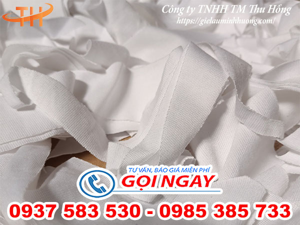 Cung cấp vải vụn lau máy trắng giá sỉ rẻ