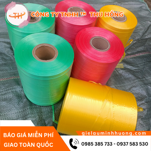 Cuộn dây nilon Đài Loan đủ màu giá rẻ nguyên thùng Cuộn dây nilon Đài Loan đủ màu giá rẻ nguyên thùng
