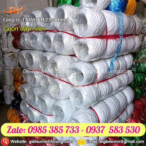 Cuộn dây nilon số lượng lớn 10 cây 1 cuộn Cuộn dây nilon số lượng lớn 10 cây 1 cuộn