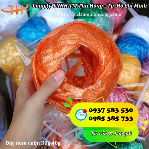 dây nem nhỏ loại 30g 40g chất liệu PE bóng dẻo dây nem nhỏ loại 30g 40g chất liệu PE bóng dẻo