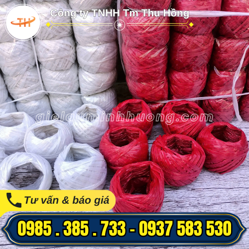 Dây nhựa nilon buộc nem 30g 40g Dây nhựa nilon buộc nem 30g 40g