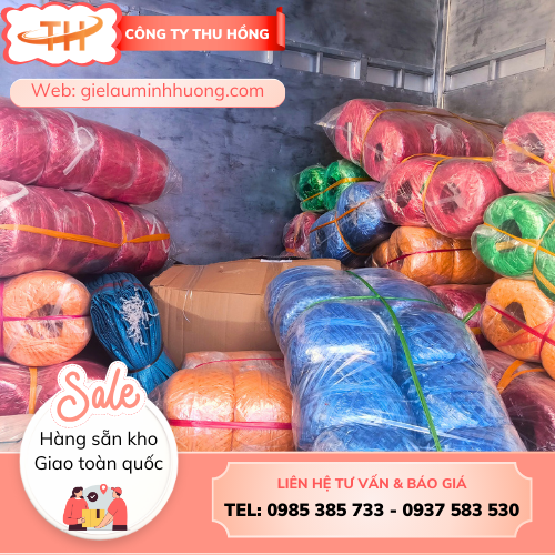 Dây nilon 1kg Dây nilon 1kg đủ màu sẵn kho Thu Hồng giao nhanh