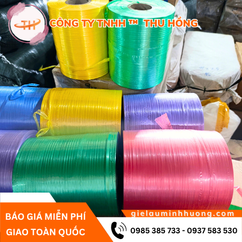 Dây nilon 2kg Đài Loan đỏ, xanh, cam, vàng, tím loại tốt Dây nilon 2kg Đài Loan đỏ, xanh, cam, vàng, tím loại tốt