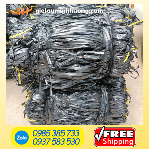 Dây nilon bẹ nhựa PP sáng bóng bó 1kg Dây nilon bẹ nhựa PP sáng bóng bó 1kg