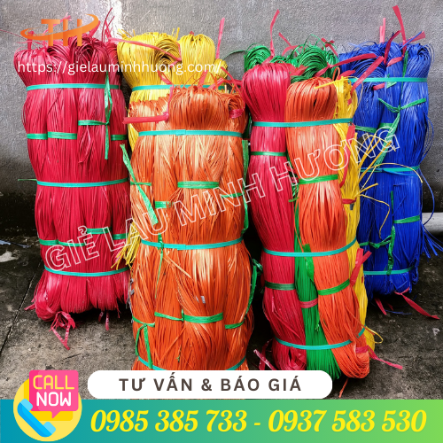 Dây nilon bó 1kg giá rẻ có đủ màu đẹp Dây nilon bó 1kg giá rẻ có đủ màu đẹp