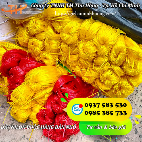 dây nilon buộc hàng bản nhỏ bó 1kg dây nilon buộc hàng bản nhỏ bó 1kg