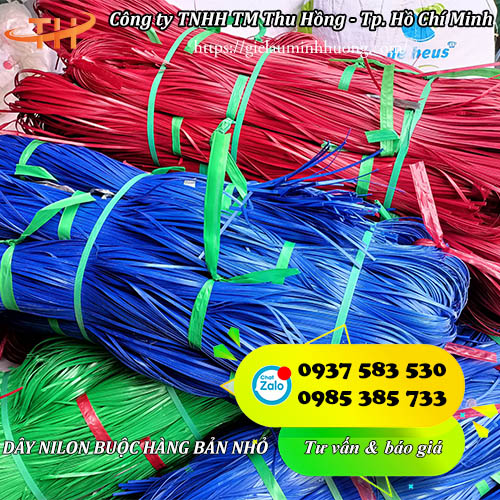 dây nilon buộc hàng bản nhỏ dây nilon buộc hàng bản nhỏ