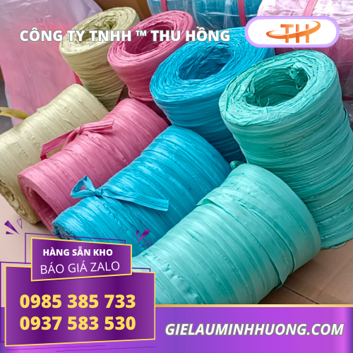 Dây nilon buộc hàng Dây nilon buộc hàng ống 900g, 1kg đủ màu