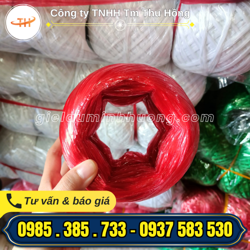 Dây nilon buộc nem cây 10 cuộn đủ màu Dây nilon buộc nem giá sỉ rẻ sẵn kho đủ màu