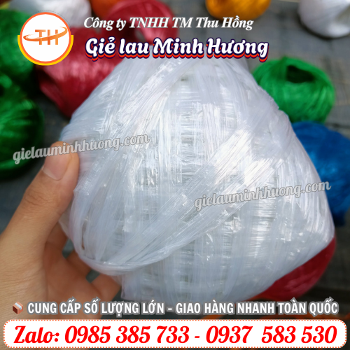Dây nilon công nghiệp làm từ nhựa PE Dây nilon công nghiệp làm từ nhựa PE
