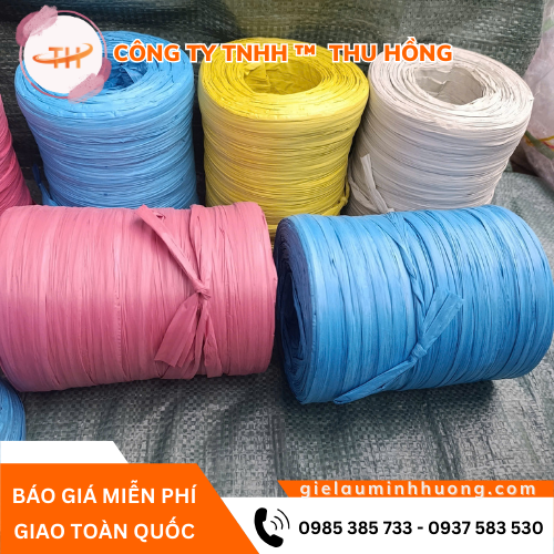 Dây nilon cột bánh tét 1kg nhiều màu đẹp Dây nilon cột bánh tét 1kg nhiều màu đẹp