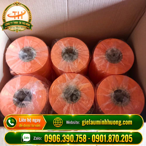 Thùng 12 cuộn dây nilon Đài Loan 24kg Dây nilon cột máy Đài Loan thùng 24kg