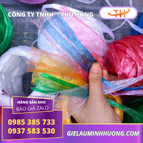 Dây nilon cuộn 30g, 40g Dây nilon cuộn 30g, 40g sáng bóng đẹp mắt