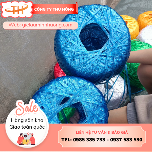 Dây nilon cuộn 500g Dây nilon cuộn 500g cho hộ kinh doanh sản xuất