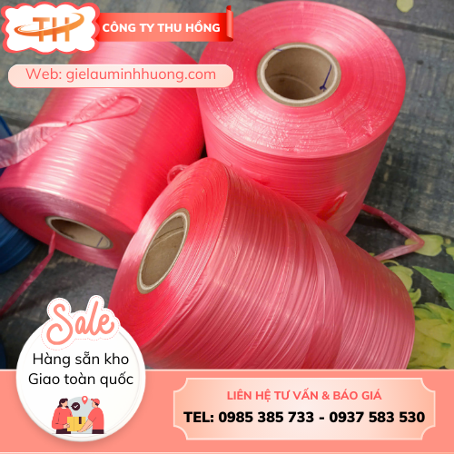 Dây nilon Đài Loan 2kg buọc hàng chịu lực tốt Dây nilon Đài Loan 2kg buọc hàng chịu lực tốt