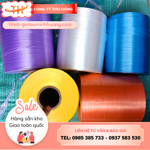 Dây nilon Đài Loan 2kg cuộn đủ màu đẹp Dây nilon Đài Loan 2kg cuộn đủ màu đẹp