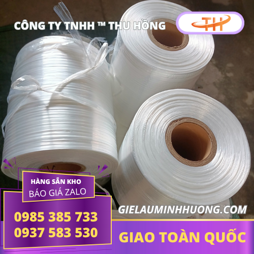 Dây nilon Đài Loan màu trắng nặng 2kg Dây nilon Đài Loan màu trắng nặng 2kg
