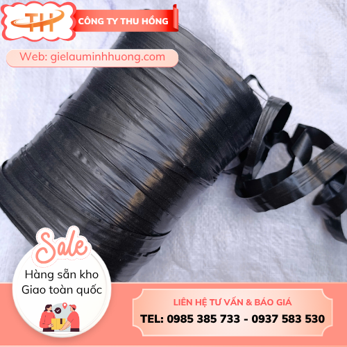 Dây nilon đen ống 1kg Dây nilon đen ống 1kg