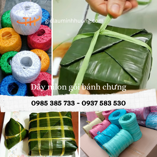 Dây nilon gói bánh chưng siêu dai siêu chắc Dây nilon gói bánh chưng siêu dai siêu chắc
