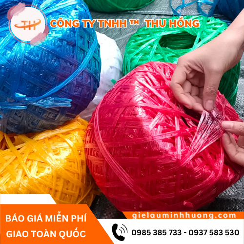 Dây nilon nem 600g buộc hàng nhẹ - gọn - dễ cầm tay Dây nilon nem 600g buộc hàng nhẹ - gọn - dễ cầm tay