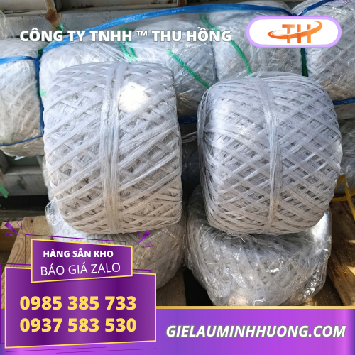 Dây nilon nem cuộn 1kg cột hàng bao bì Dây nilon nem cuộn 1kg cột hàng bao bì