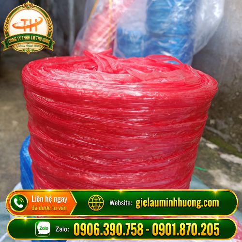 Dây nilon nem màu 500g cuộn Dây nilon nem màu 500g cuộn