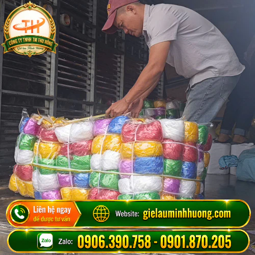 Dây nilon nem 30g-40g-100g Dây nilon nem size nhỏ 30g - 40g - 100g nhiều màu đẹp