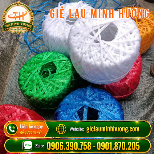 Dây nilon nhiều màu đánh dấu lô hàng Dây nilon nhiều màu đánh dấu lô hàng