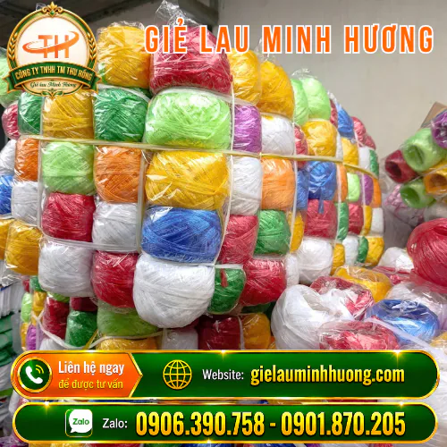 Dây nilon nhiều màu Dây nilon nhiều màu đẹp dùng buộc hàng