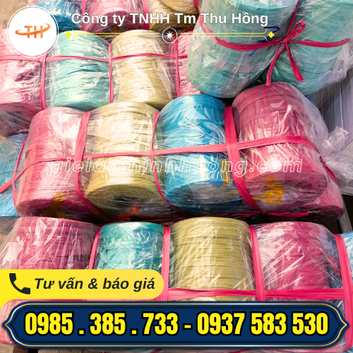 Dây nilon ống 1kg bán sỉ đủ màu 10 cuộn Dây nilon ống 1kg bán sỉ đủ màu 10 cuộn