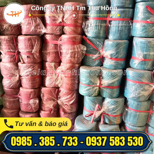 Dây nilon ống 900g, 1kg buộc hàng loại dẻo, bền đẹp sẵn tại kho Dây nilon ống 900g, 1kg buộc hàng loại dẻo, bền đẹp sẵn tại kho