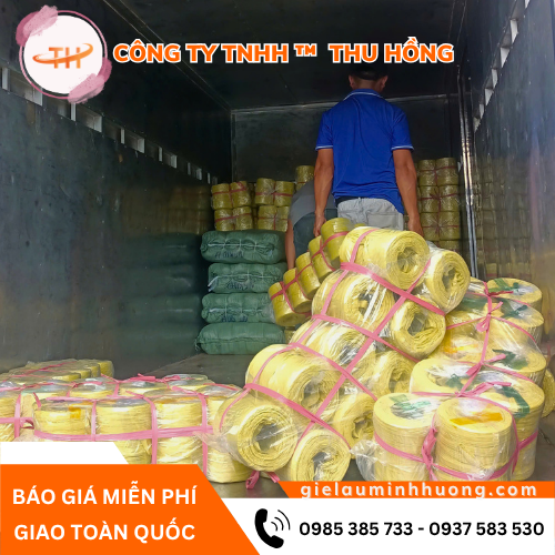 Dây nilon ống vàng 1kg giá sỉ ship tận nơi Dây nilon ống vàng 1kg giá sỉ ship tận nơi