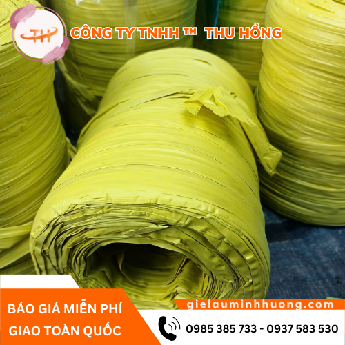Dây nilon ống vàng 1kg Dây nilon ống vàng 1kg