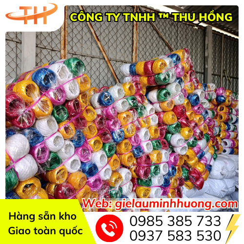 Dây nylon cuộn 27g giá rẻ đóng sẵn đủ màu Dây nylon cuộn 27g giá rẻ đóng sẵn đủ màu