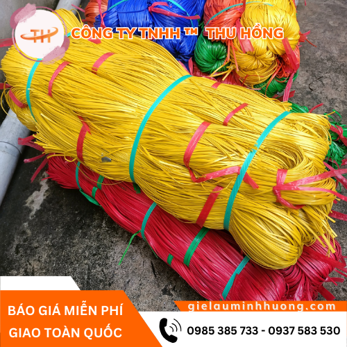 Dây nylon kẽm sợi nhỏ bó 1kg - kiện 10kg sẵn kho Dây nylon kẽm sợi nhỏ bó 1kg - kiện 10kg sẵn kho
