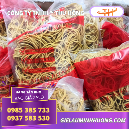 Dây thun khoanh  Dây thun khoanh BigBee giá siêu rẻ bịch 500g